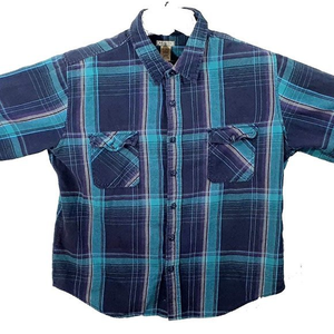 Arizona‎ Long Sleeve Flannel Shirt Size XXL Plaid Button Down